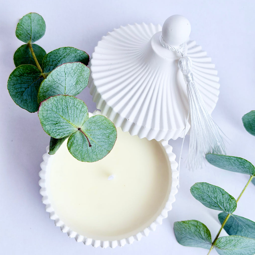 Eucalyptus Tassel Candle