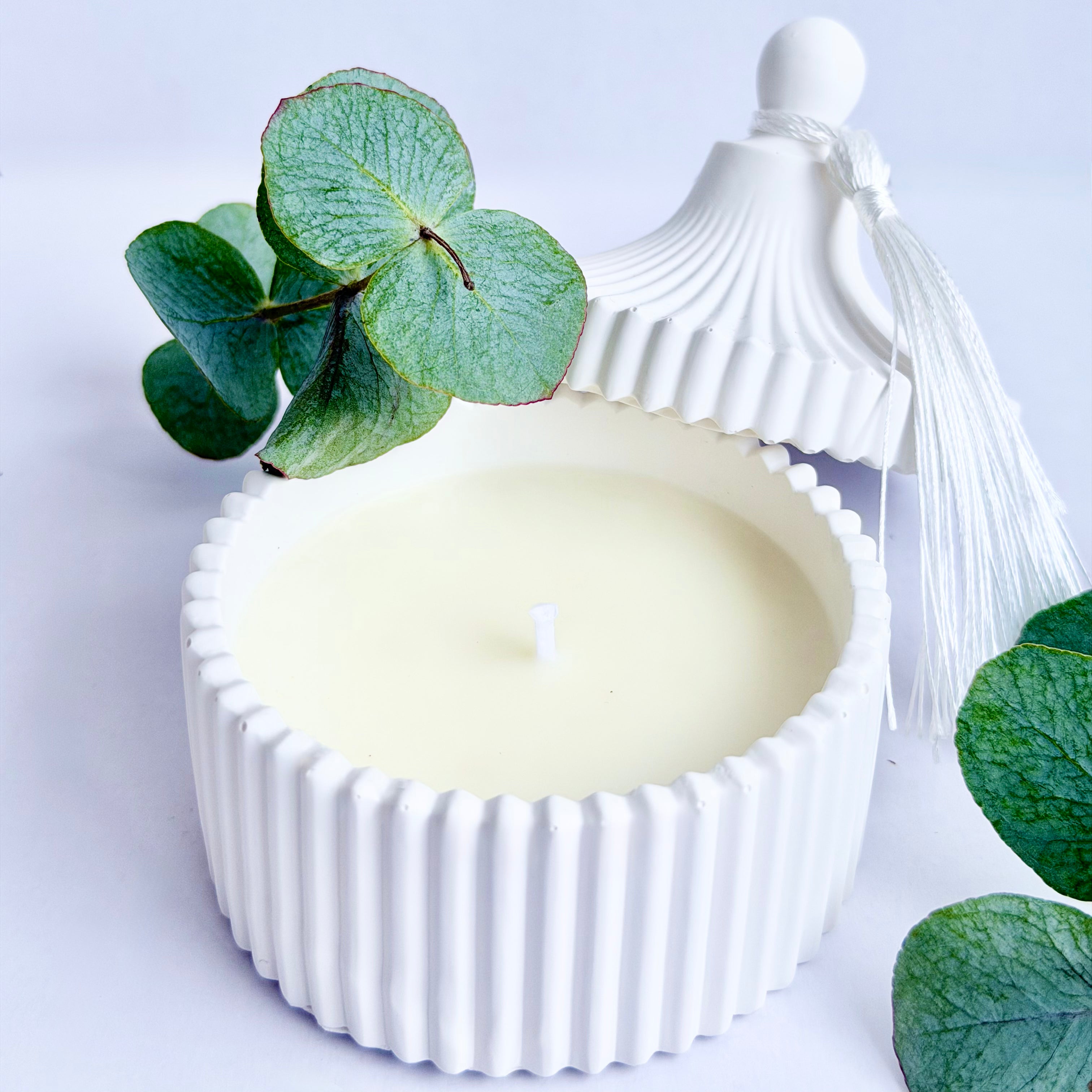 Eucalyptus Tassel Candle