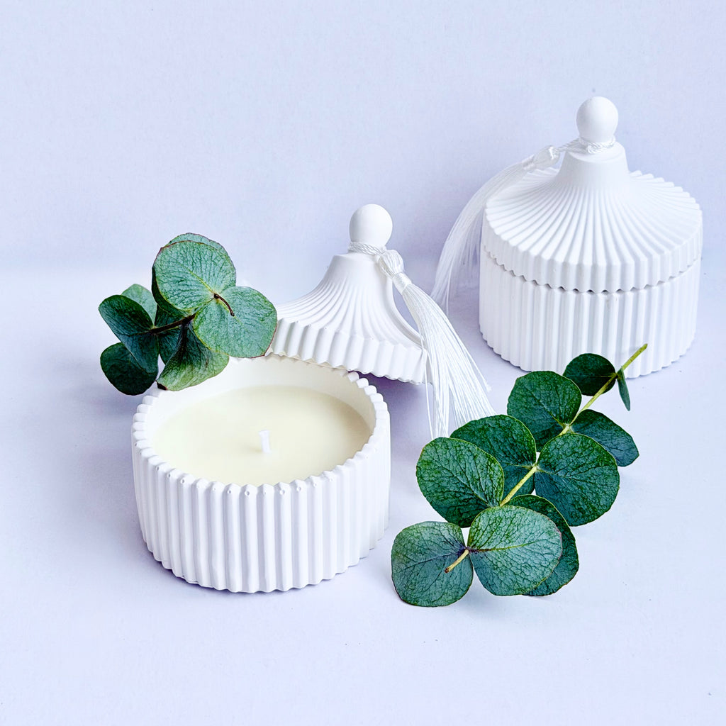 Eucalyptus Tassel Candle