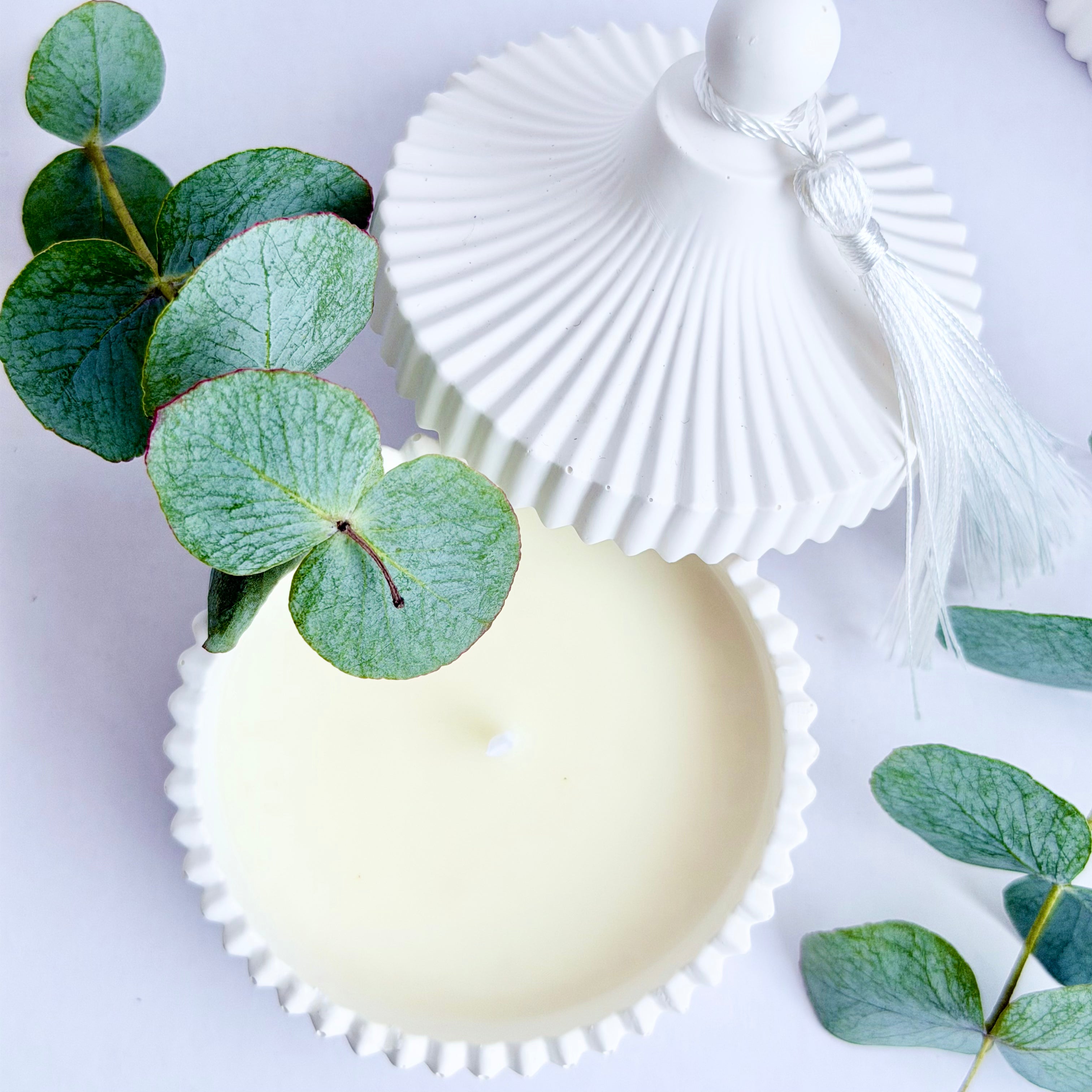 Eucalyptus Tassel Candle