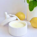 Lemon and Mint Tassel Candle