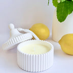Lemon and Mint Tassel Candle