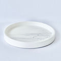 Grey Marble Design Edge Tray (Small)