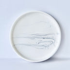 Grey Marble Design Edge Tray (Small)