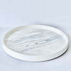 Grey Marble Design Edge Tray (Large)