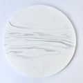 Grey Marble Design Flat Tray