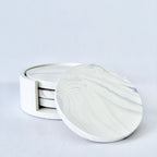 Grey Marble Design Coaster Set