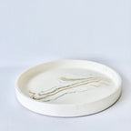 Gold Marble Design Edge Tray (Small)
