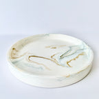 Gold Marble Design Edge Tray (Small)