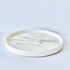 Gold Marble Design Edge Tray (Large)