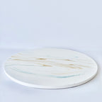 Gold Marble Design Flat Tray