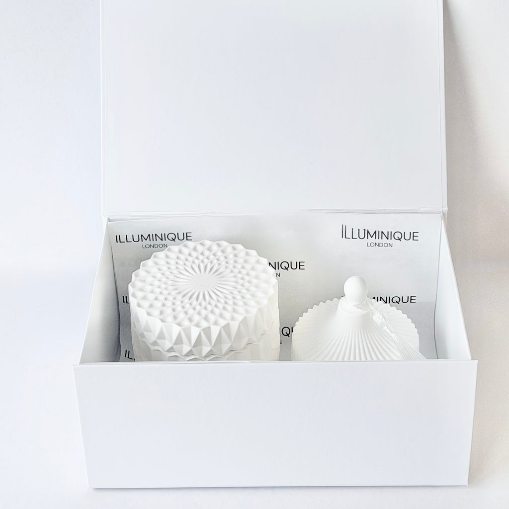 Geo and Tassel Candle Gift Set