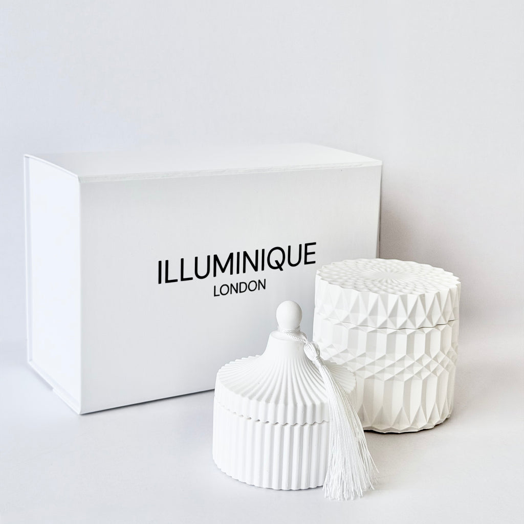 Geo and Tassel Candle Gift Set