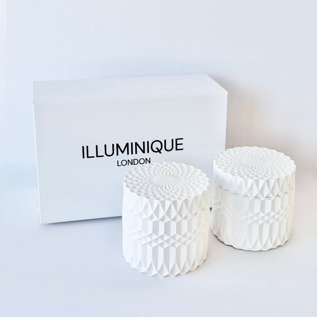 Geo Duo Candle Gift Set