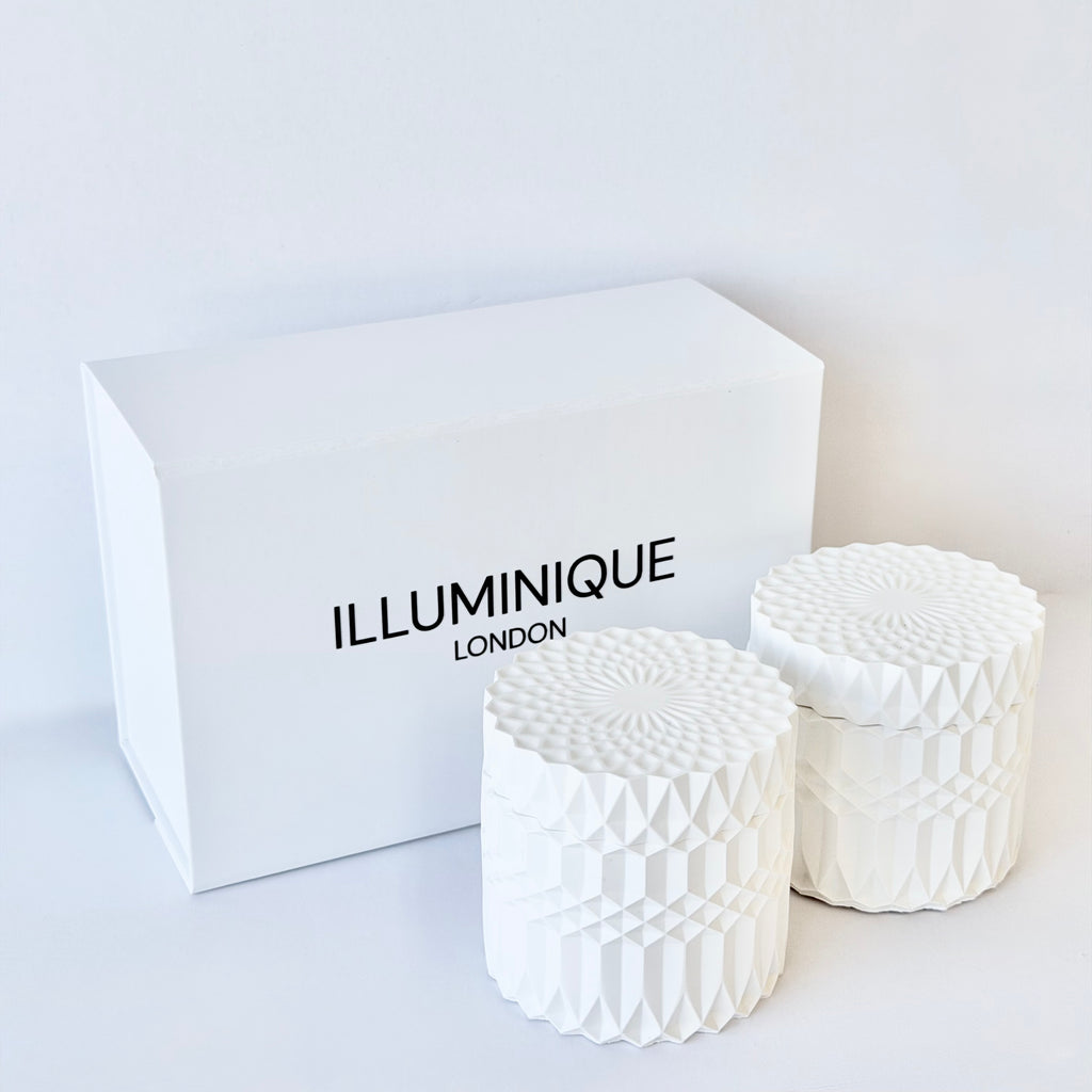 Geo Duo Candle Gift Set