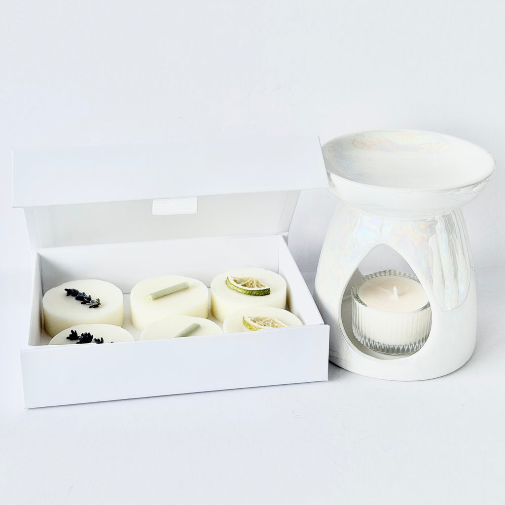 Wax Melt and Wax Burner Full Gift Set