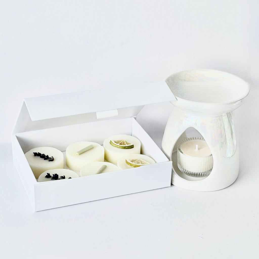 Wax Melt and Wax Burner Full Gift Set