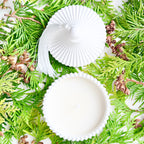 Winter Forest Tassel Candle