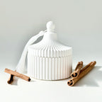 Cinnamon and Cedarwood Tassel Candle