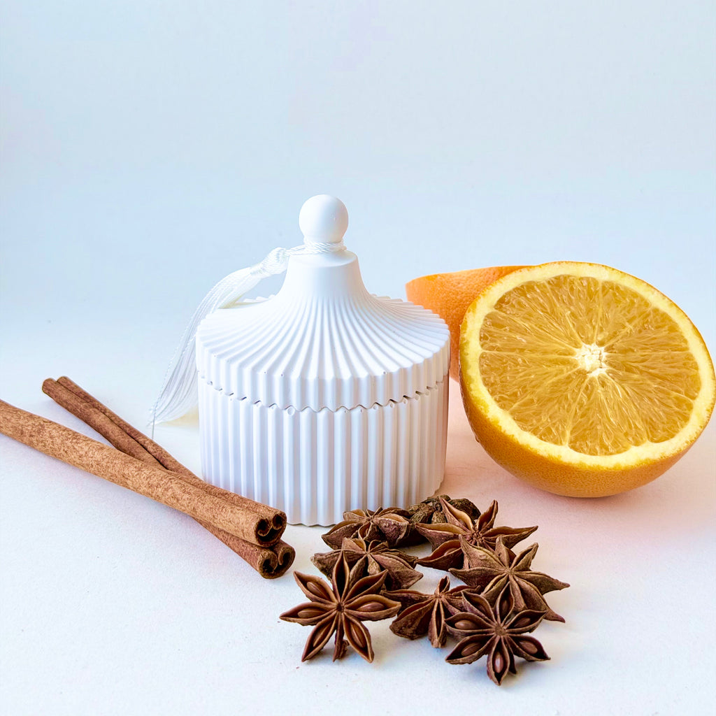 Spiced Orange Tassel Candle