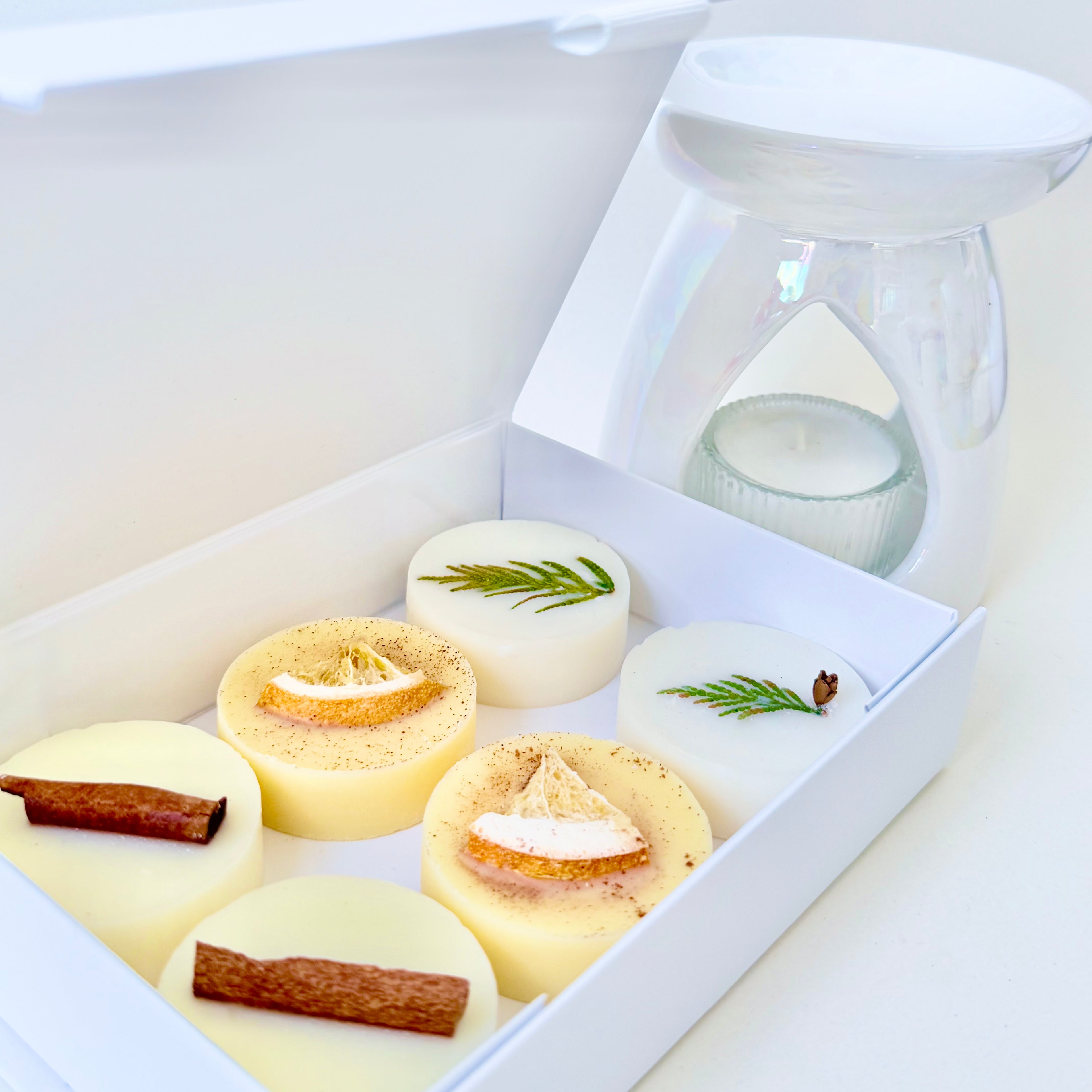Winter Collection Wax Melt and Wax Burner Full Gift Set
